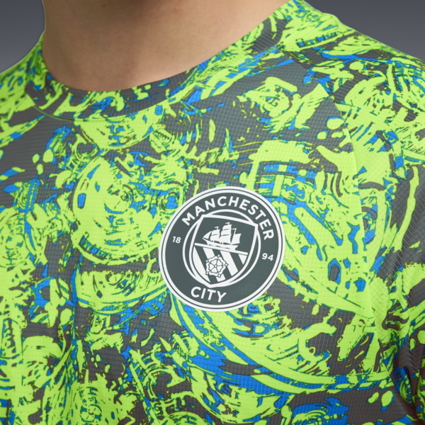 Manchester City Pre-match Jersey Men, Pro Green-Hyperlink Blue, large-ZAF