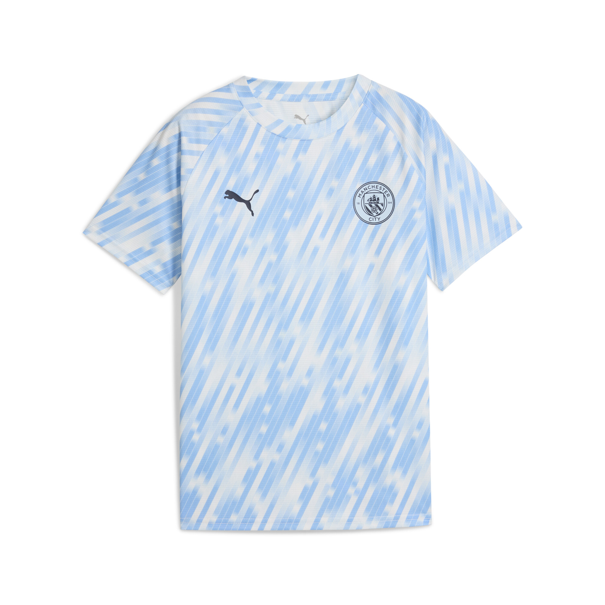 PUMA Manchester City prematch-shirt, Zilver, Maat 5-6Y thumbnail 3