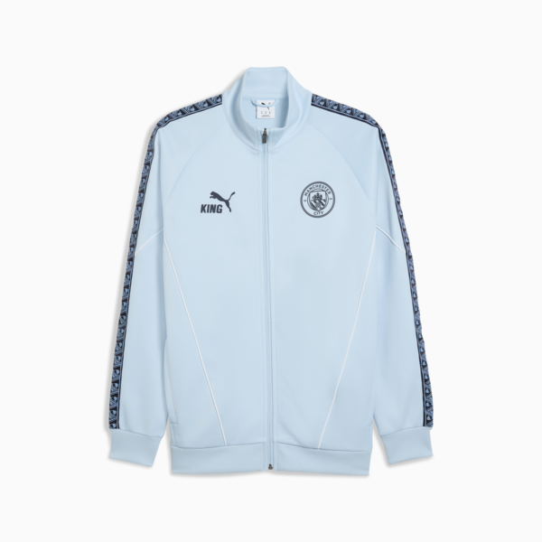 Manchester City KING Anthem Jacket Men, Silver Sky-Deep Navy, large-ZAF