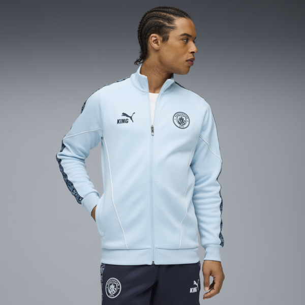 Manchester City KING Anthem Jacket Men, Silver Sky-Deep Navy, large-ZAF