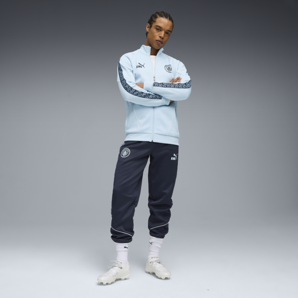 Campera Manchester City KING Anthem para hombre, Silver Sky-Deep Navy, large-ARG