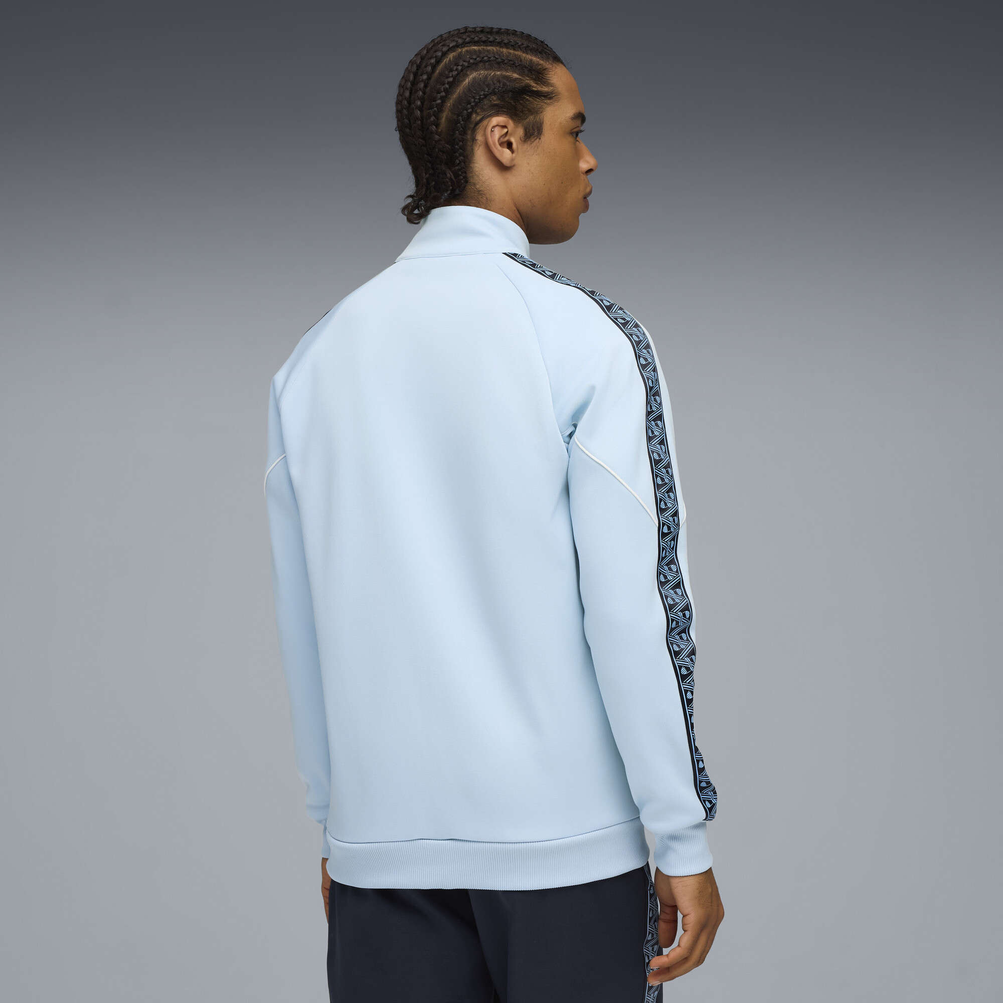 PUMA Manchester City KING Anthem jack voor Heren, Blauw/Zilver, Maat XL thumbnail 5