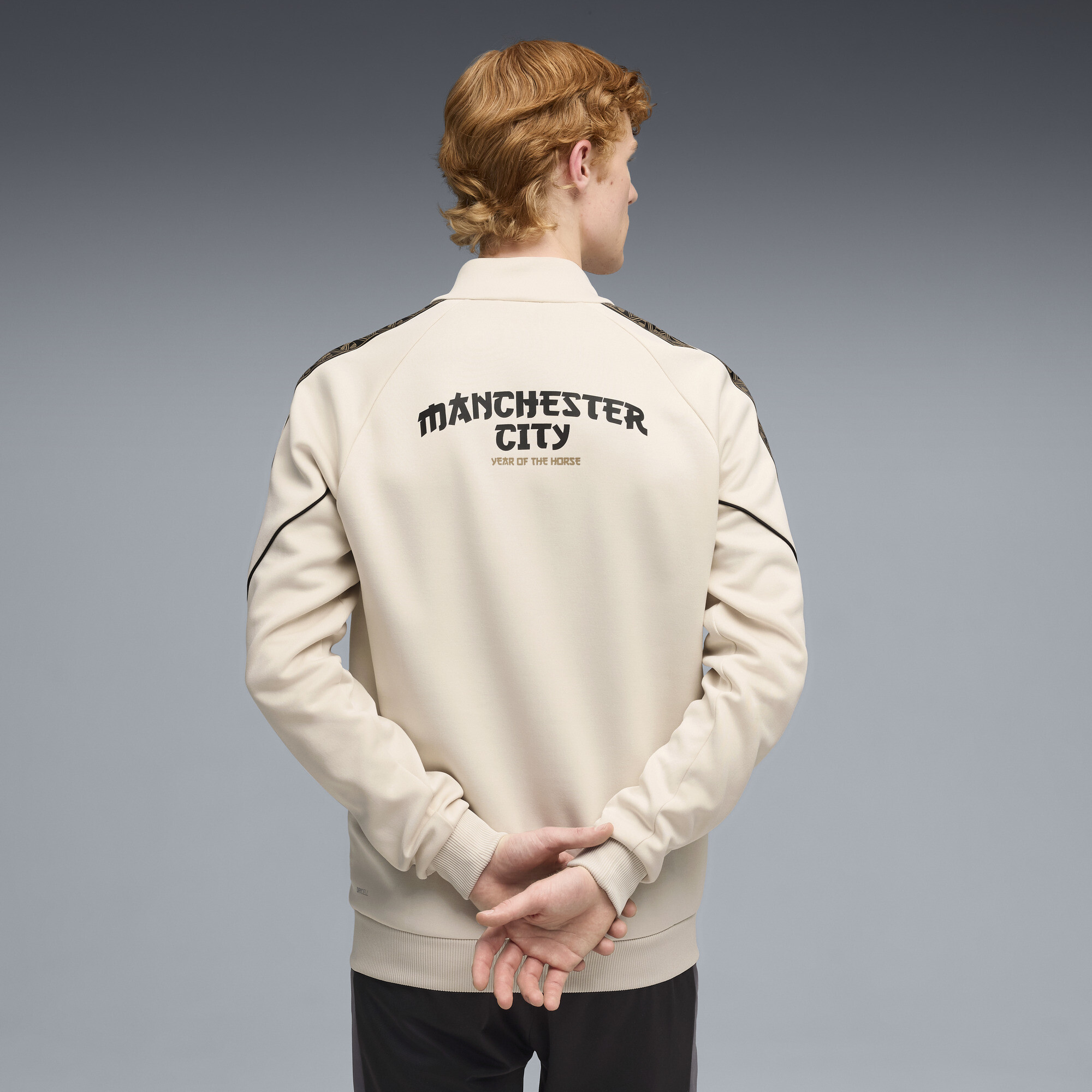 PUMA Manchester City KING Anthem jack voor Heren, Grijs, Maat L thumbnail 5