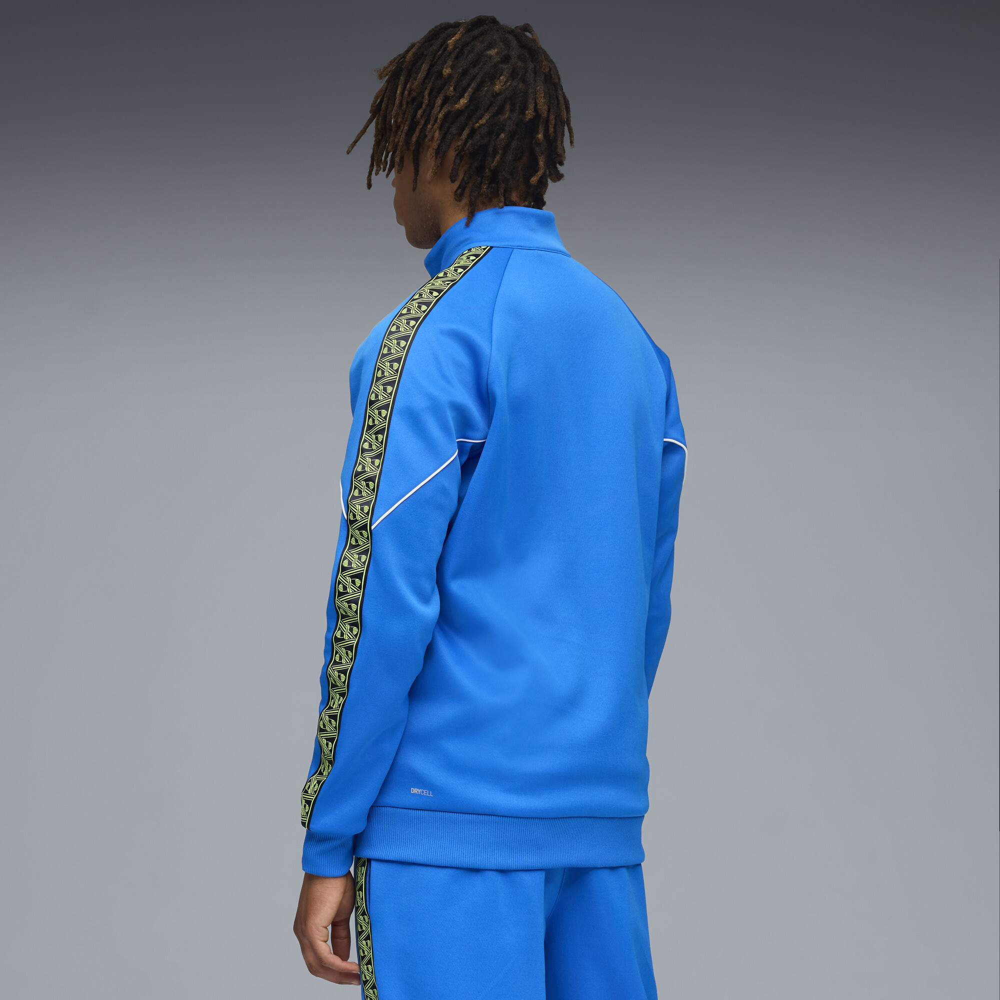 PUMA Manchester City KING Anthem jack voor Heren, Blauw/Groen, Maat XXL thumbnail 5