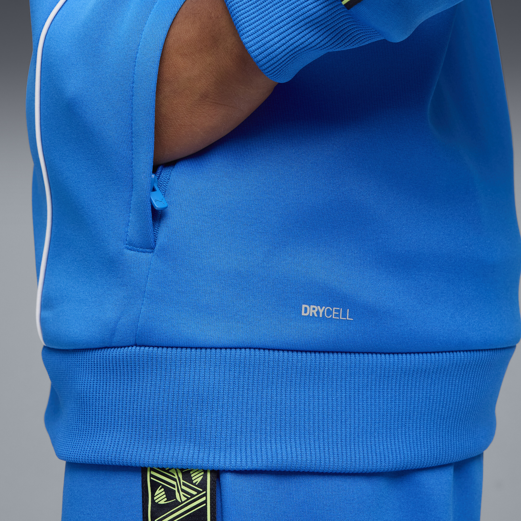 PUMA Manchester City KING Anthem jack voor Heren, Blauw/Groen, Maat XXL thumbnail 4