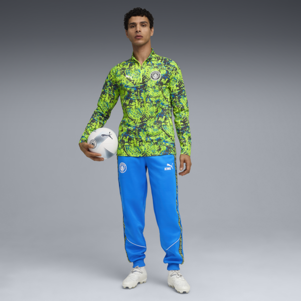 Manchester City KING Anthem Pants Men, Hyperlink Blue-Pro Green, large-ZAF