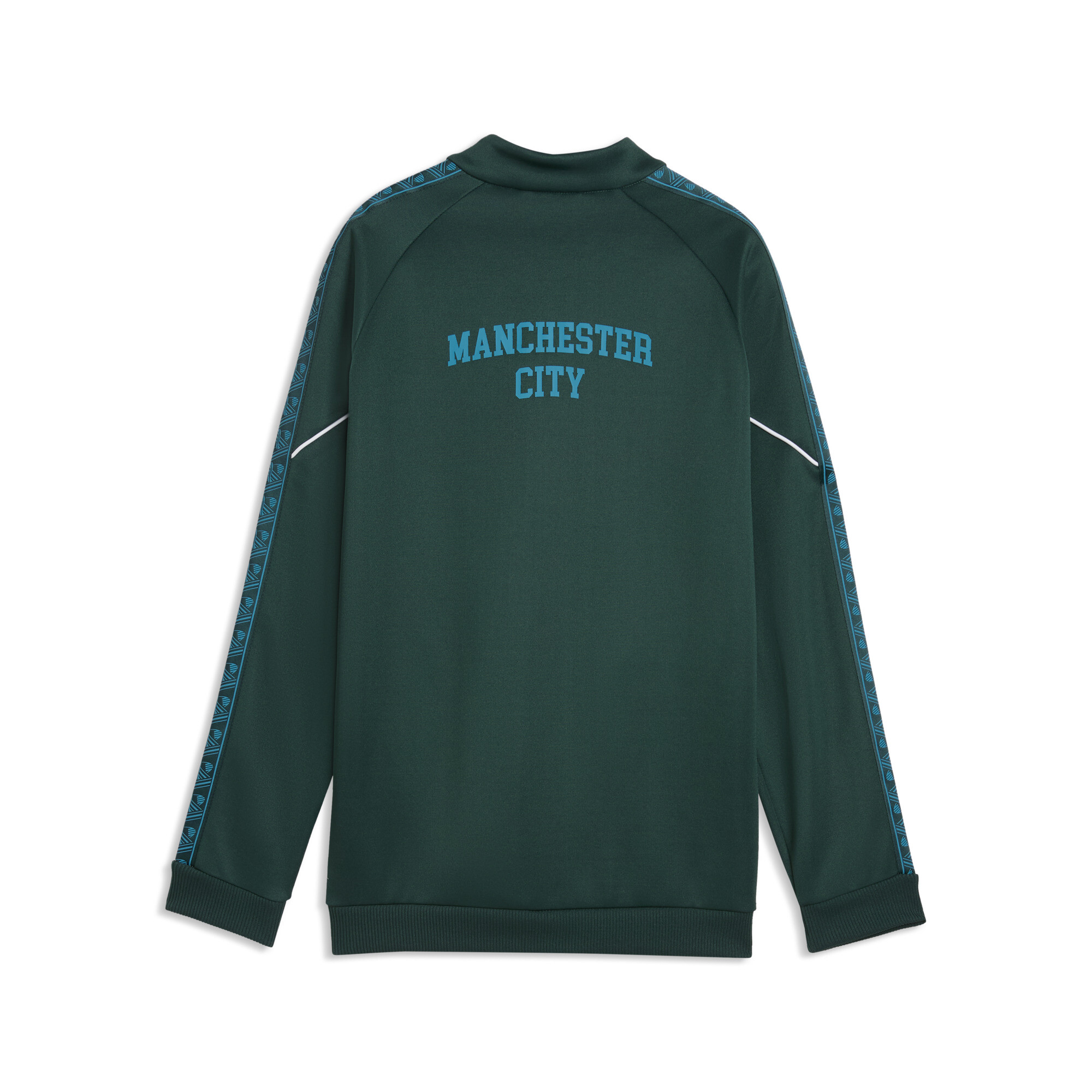 PUMA Manchester City KING Anthem jack, Blauw/Groen, Maat 11-12Y thumbnail 2