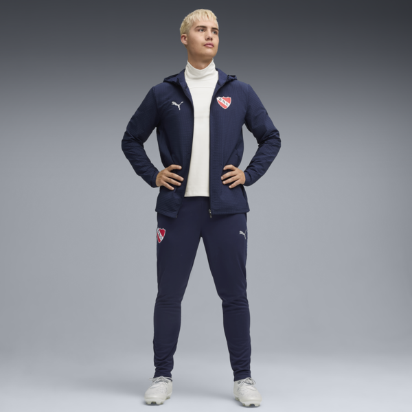 Campera de entrenamiento C.A. Independiente II para hombre, PUMA Navy-PUMA Silver, large-ARG