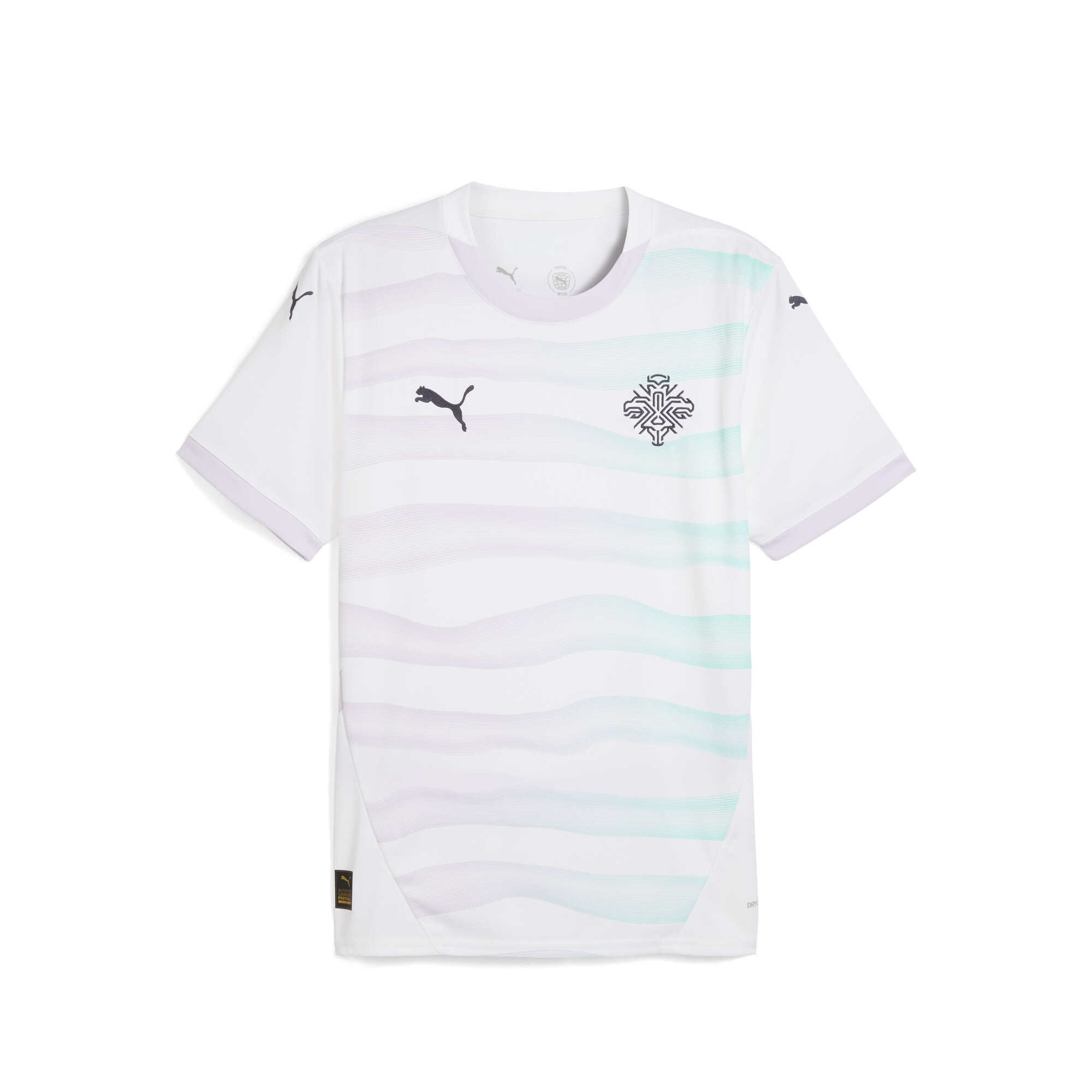 Puma Island Frauen-Team 2025 Auswärtstrikot Herren | Mit Other Pattern | White/New Navy | Größe: 3XL