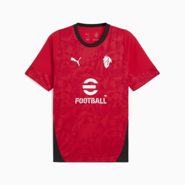 Camiseta de entrenamiento AC Milan 25/26 para hombre, For All Time Red-PUMA Black, large-ARG