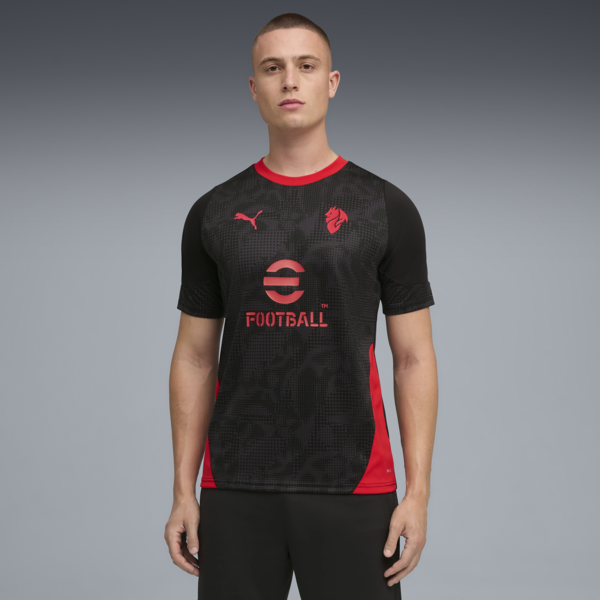 Camiseta de entrenamiento AC Milan 25/26 para hombre, PUMA Black-For All Time Red, large-ARG