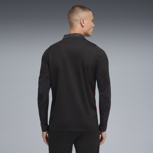 Buzo de entrenamiento zip 1/4 AC Milan 25/26 para hombre, PUMA Black-For All Time Red, large-ARG