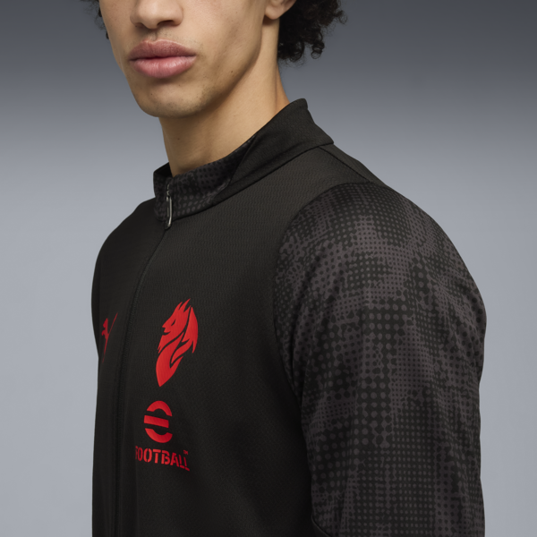Campera de entrenamiento AC Milan 25/26 para hombre, PUMA Black-For All Time Red, large-ARG