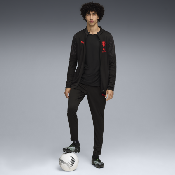 Campera de entrenamiento AC Milan 25/26 para hombre, PUMA Black-For All Time Red, large-ARG