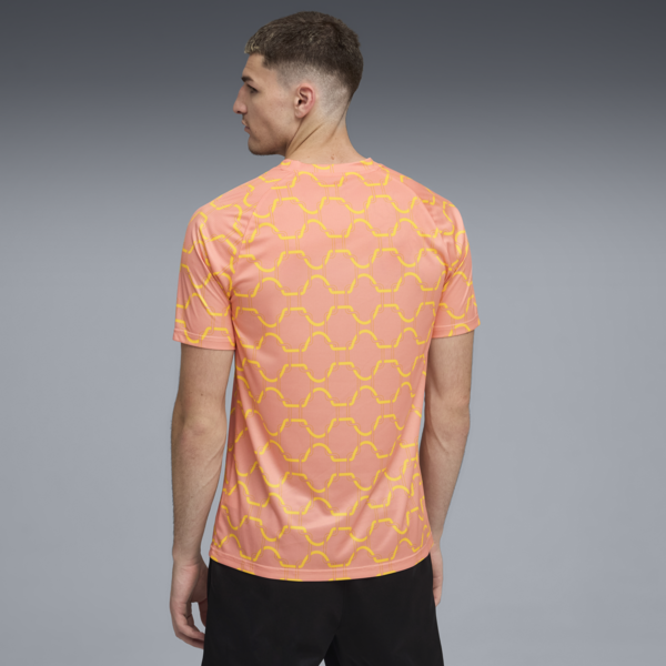 AC Milan Pre-match Jersey Men, Pink Fruit-Sunny Yellow, large-ZAF