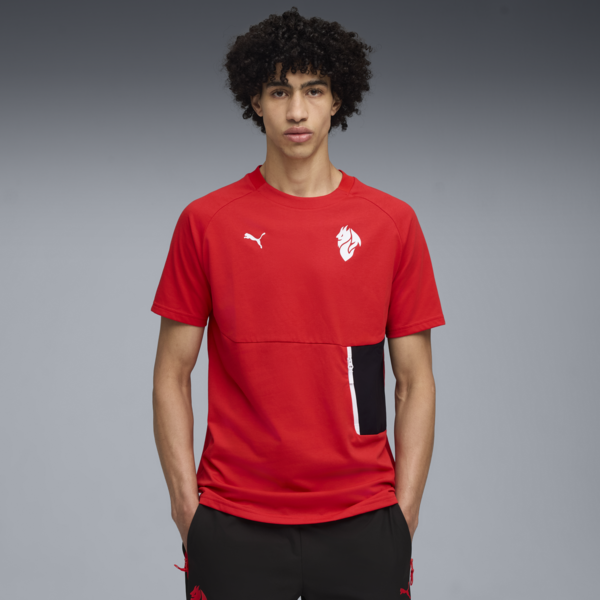 Remera AC Milan PUMATECH Pocket para hombre, For All Time Red-PUMA White, large-ARG