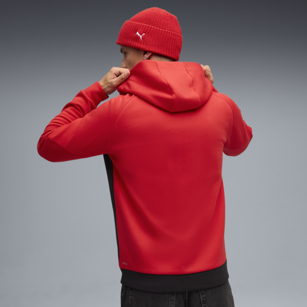 Campera con capucha AC Milan PUMATECH para hombre, For All Time Red-PUMA White, large-ARG