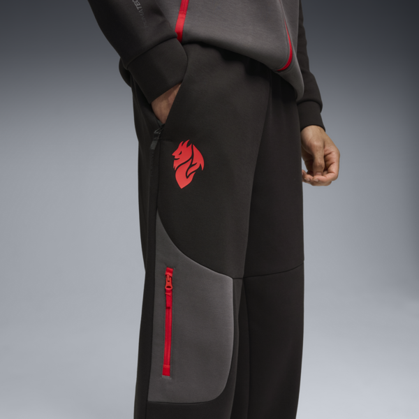 Pantalones AC Milan PUMATECH para hombre, PUMA Black-For All Time Red, large-ARG