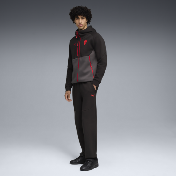 Pantalones AC Milan PUMATECH para hombre, PUMA Black-For All Time Red, large-ARG
