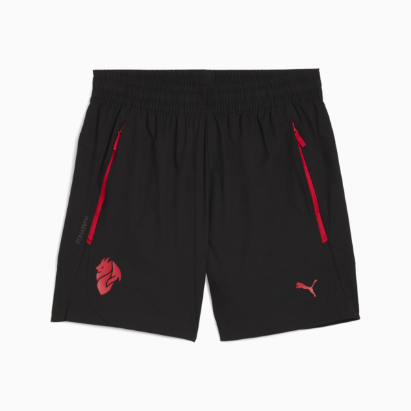 Shorts holgados AC Milan PUMATECH para hombre, PUMA Black-For All Time Red, large-ARG