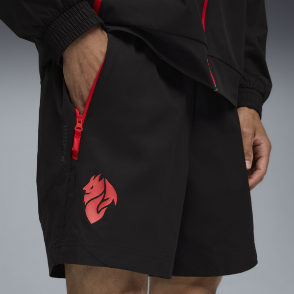 Shorts holgados AC Milan PUMATECH para hombre, PUMA Black-For All Time Red, large-ARG
