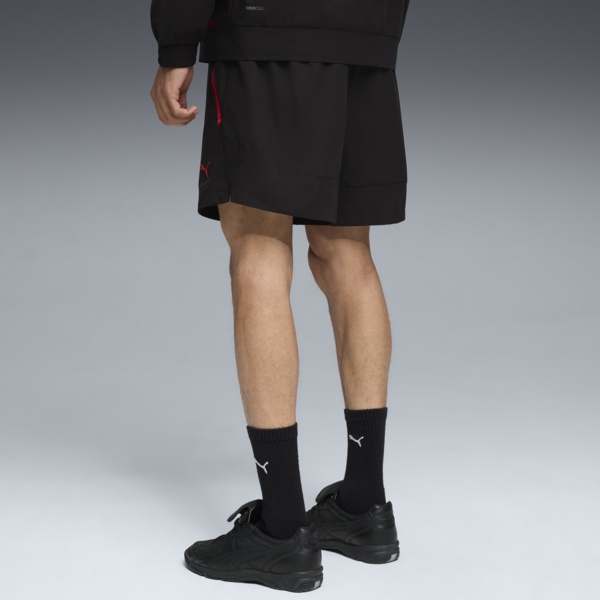 Shorts holgados AC Milan PUMATECH para hombre, PUMA Black-For All Time Red, large-ARG