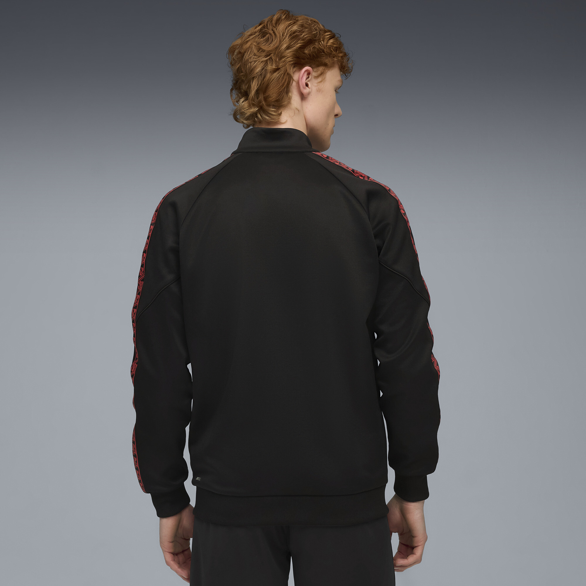 PUMA RC Lens KING Anthem jack voor Heren, Zwart/Geel, Maat M thumbnail 5