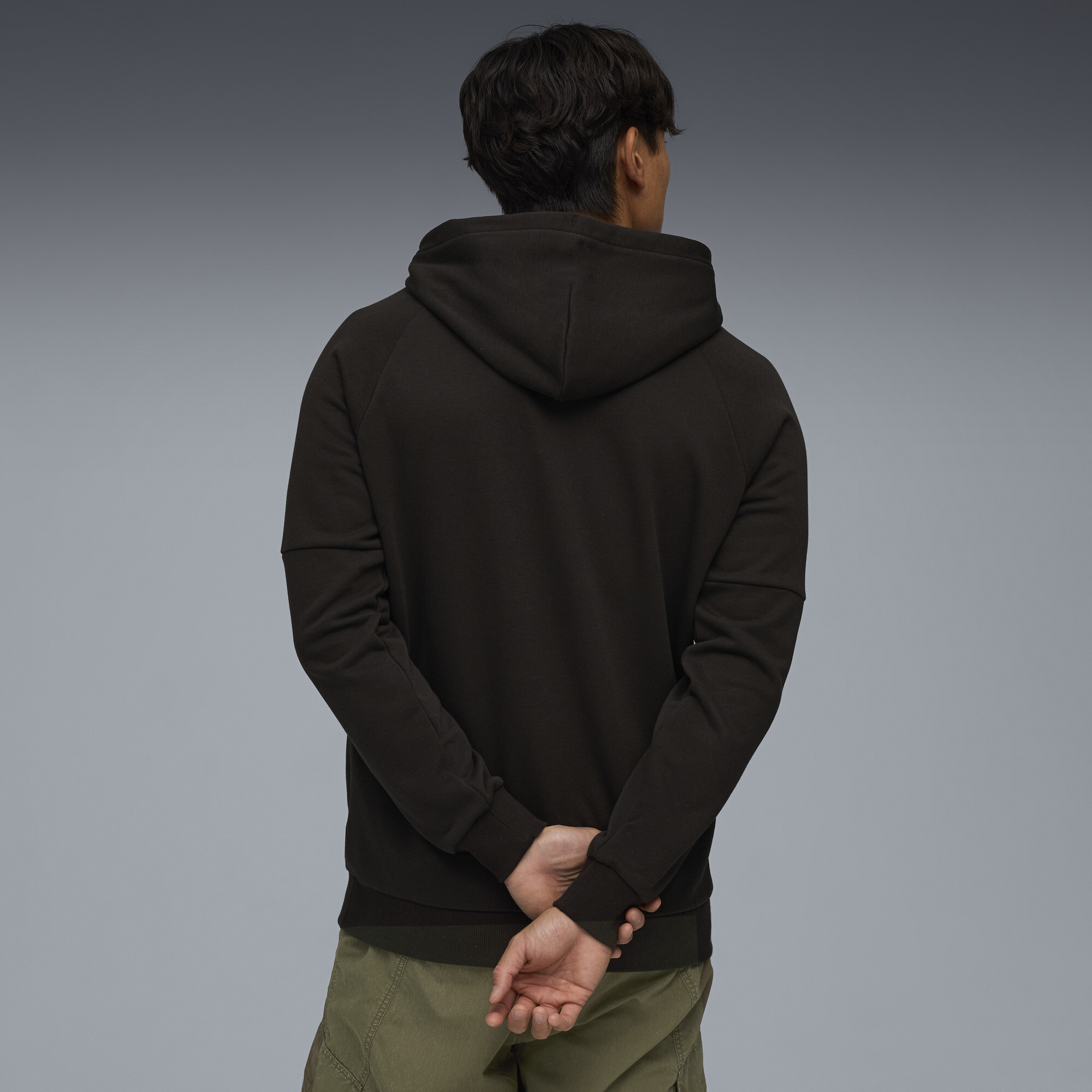 PUMA RC Lens KING hoodie voor Heren, Zwart/Goud, Maat M thumbnail 3