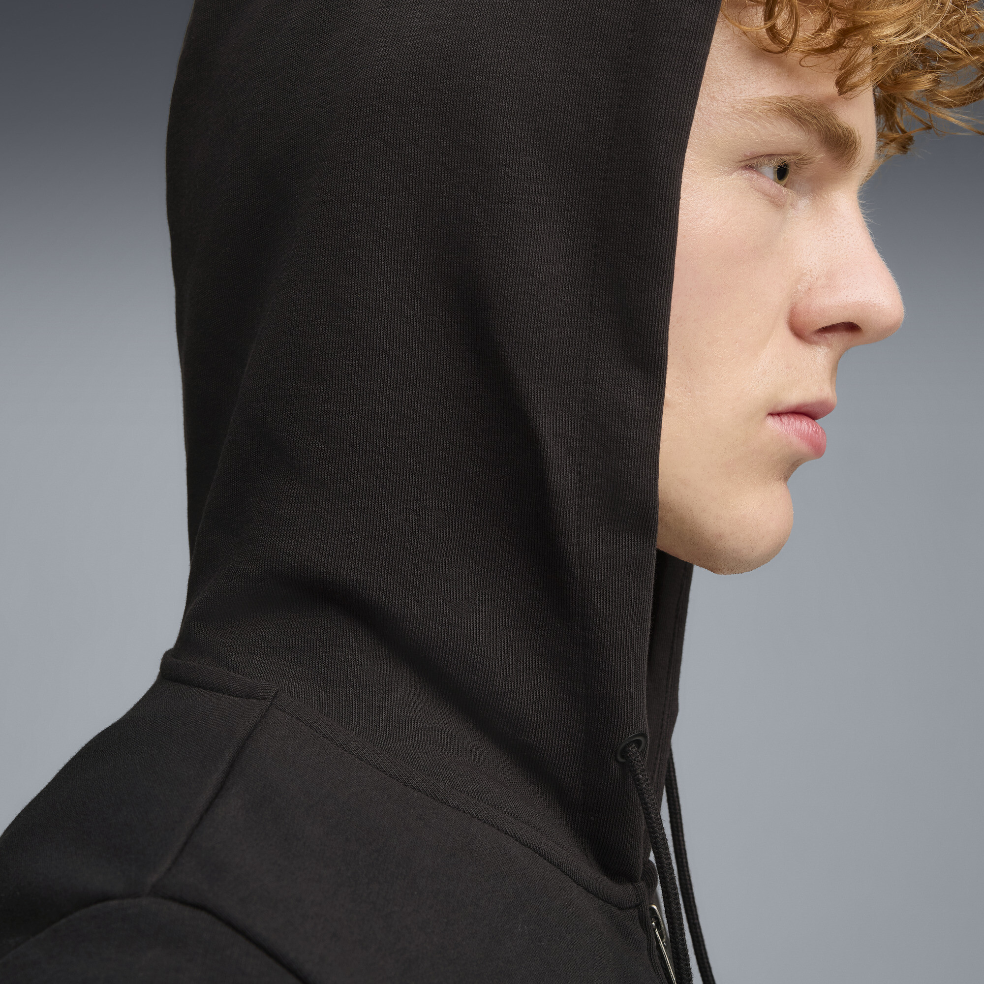 PUMA Borussia Dortmud FtblCulture jack met capuchon voor Heren, Zwart/Geel, Maat XL thumbnail 2