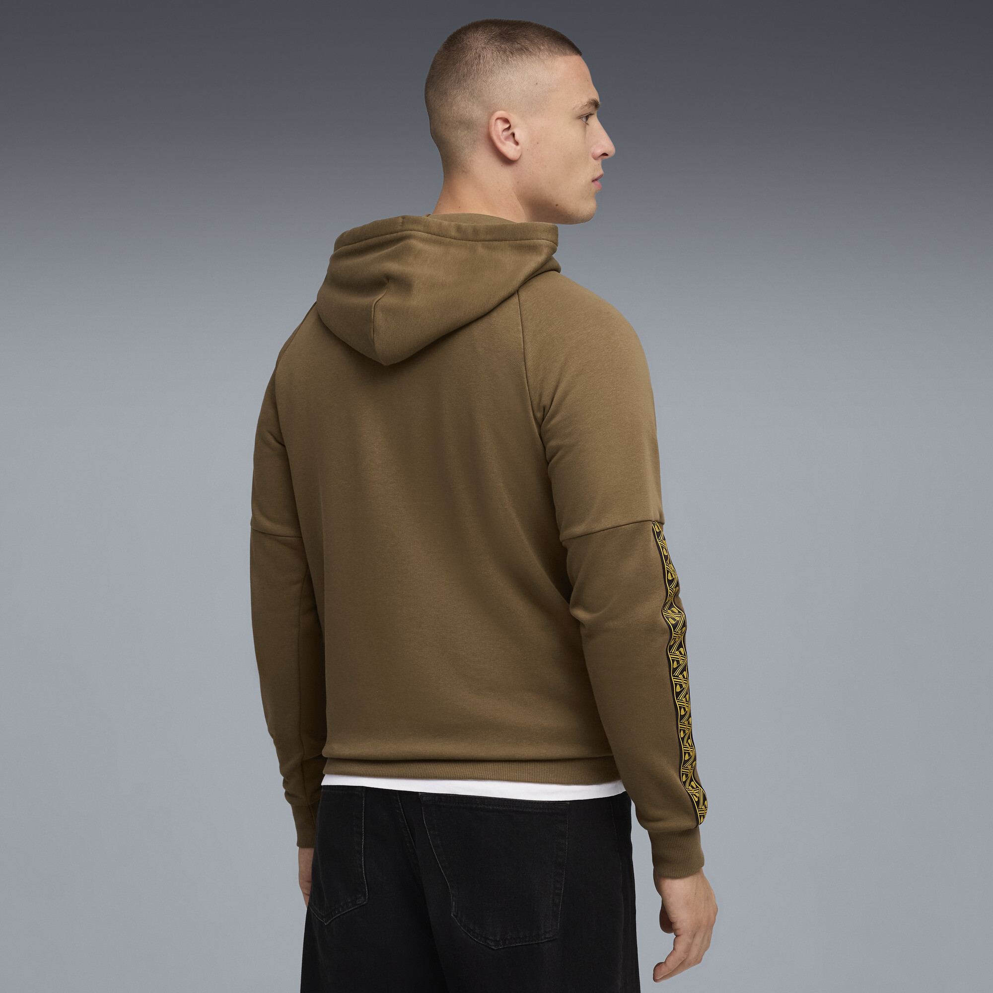 PUMA Borussia Dortmund KING hoodie voor Heren, Geel, Maat XXL thumbnail 3