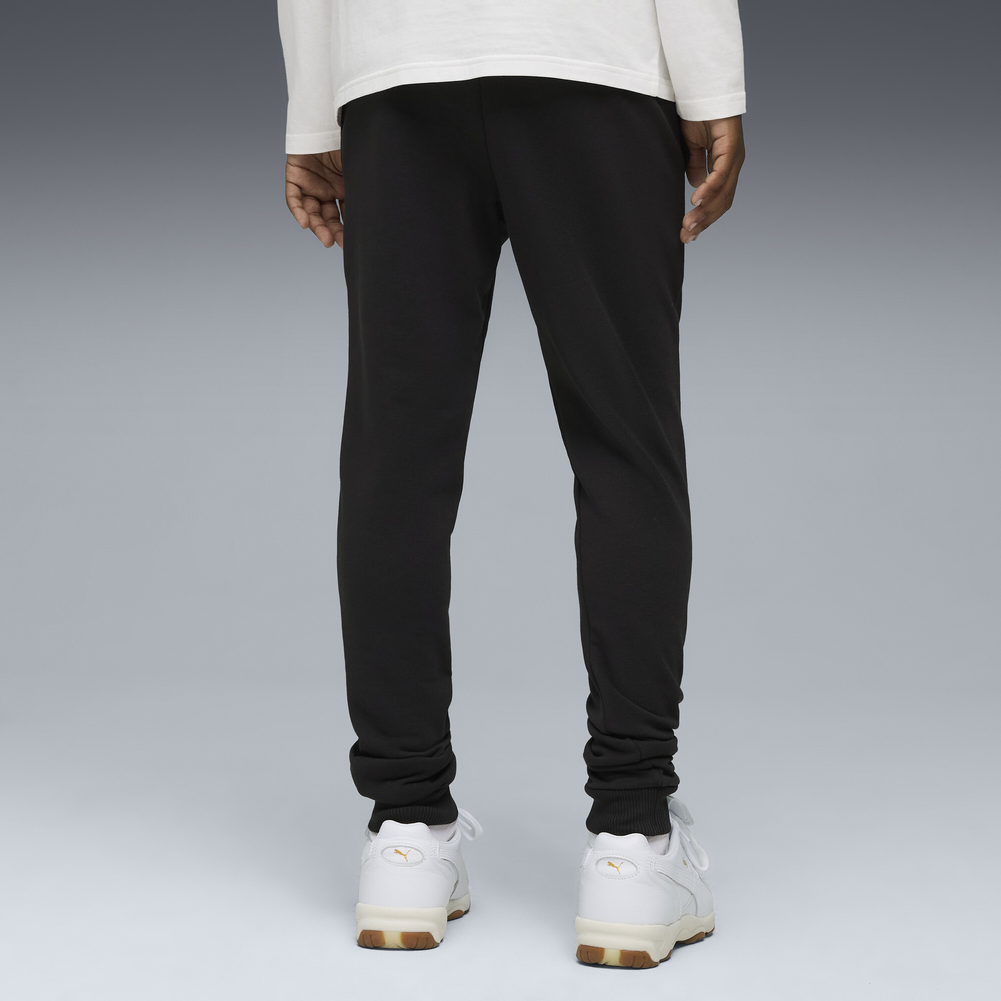 PUMA AC Milan FtblEssentials broek voor Heren, Zwart/Rood, Maat 13-14Y thumbnail 5