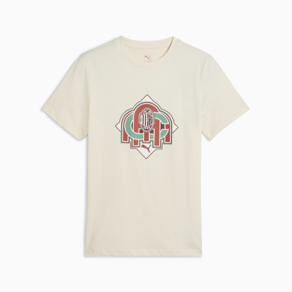 AC Milan FtblCulture Tee Men, Alpine Snow-Red Fire, large-ZAF