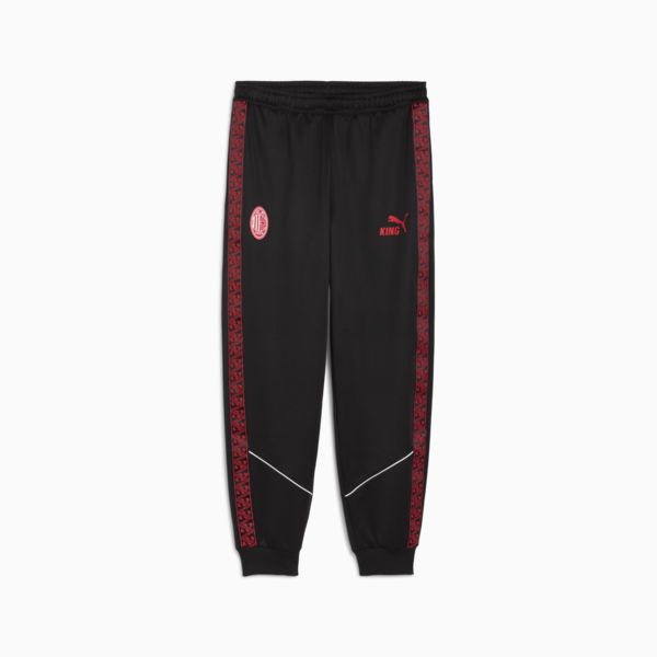AC Milan KING Anthem Pants Men, PUMA Black-For All Time Red, large-ZAF