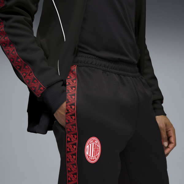 Jogging AC Milan KING Anthem para hombre, PUMA Black-For All Time Red, large-ARG