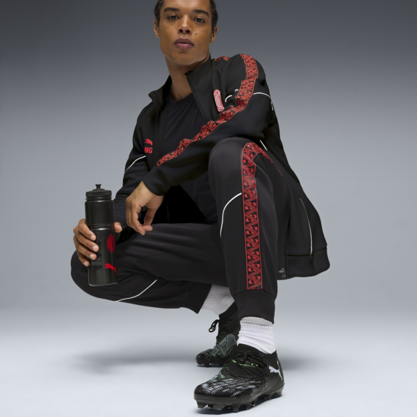 AC Milan KING Anthem Pants Men, PUMA Black-For All Time Red, large-ZAF