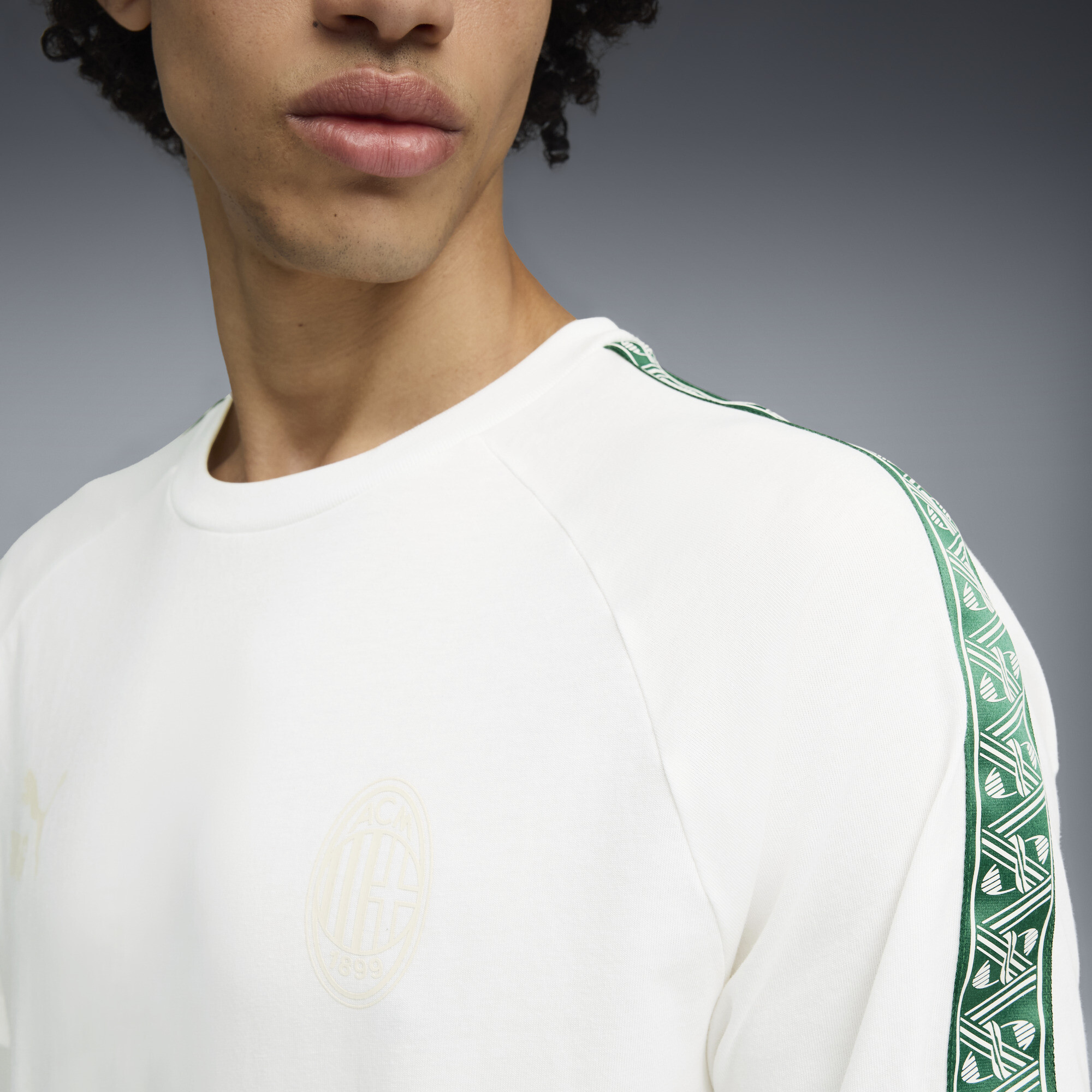 PUMA AC Milan KING T-shirt voor Heren, Wit, Maat L thumbnail 5