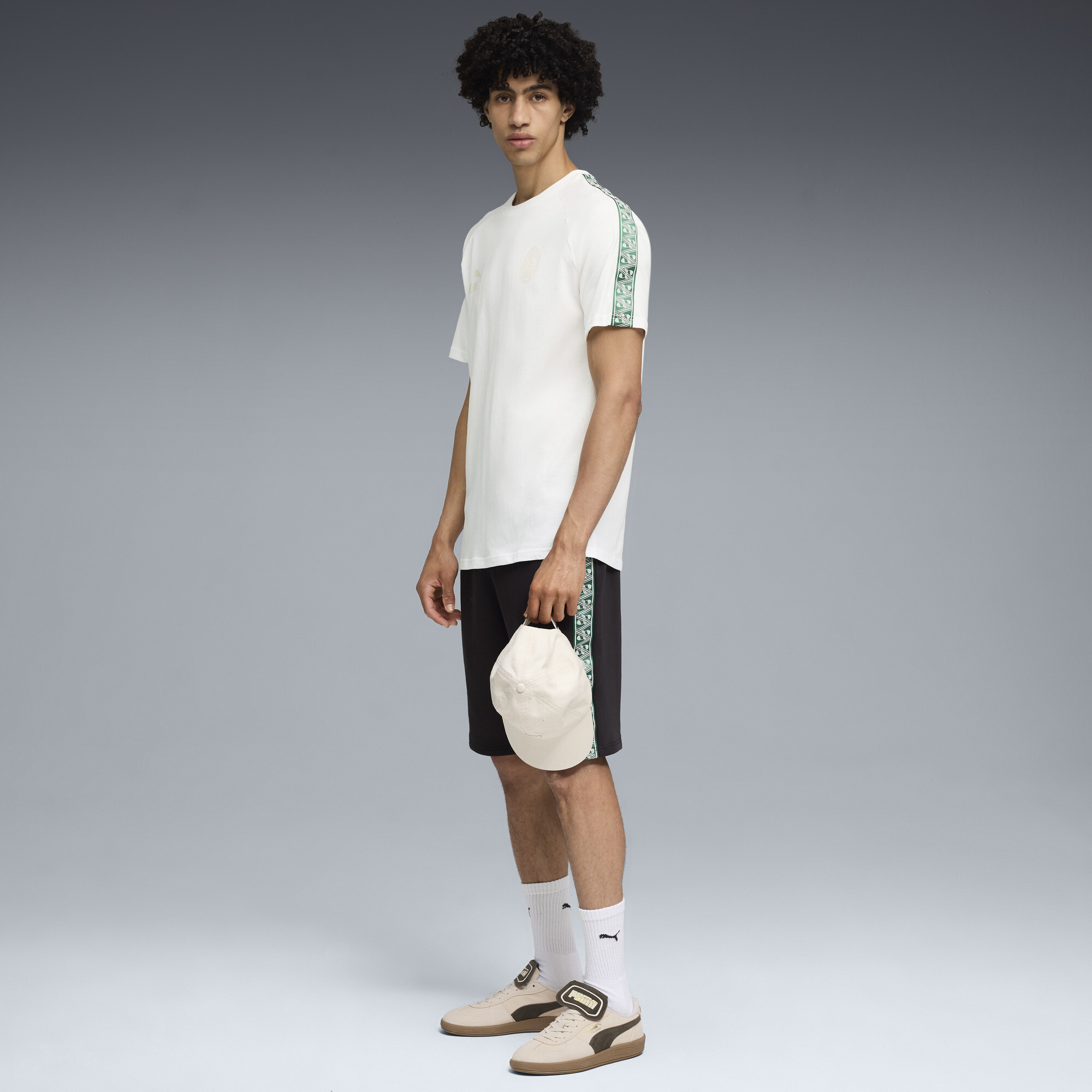 PUMA AC Milan KING T-shirt voor Heren, Wit, Maat L thumbnail 4