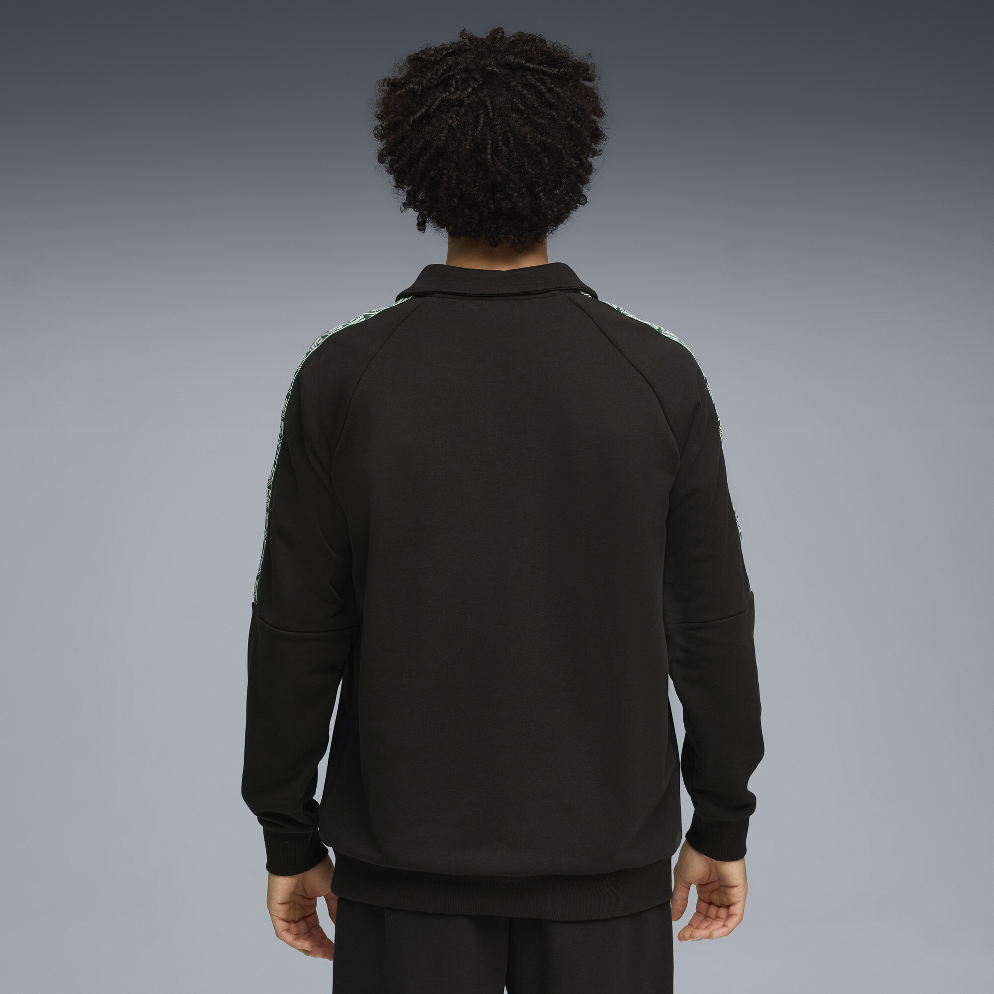 PUMA AC Milan KING Drill top voor Heren, Zwart, Maat XS thumbnail 3