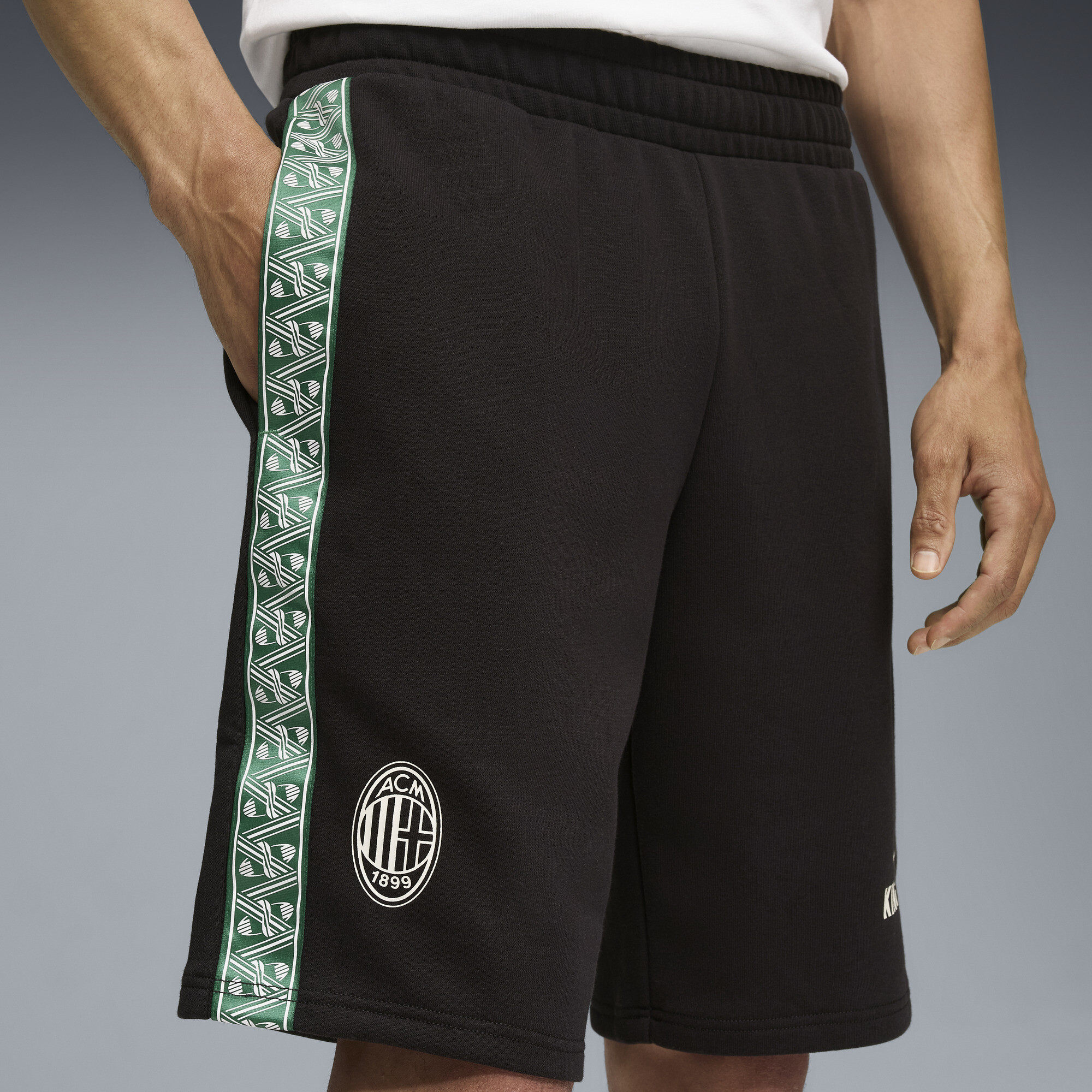 PUMA AC Milan KING sweatshort voor Heren, Zwart, Maat XL thumbnail 5