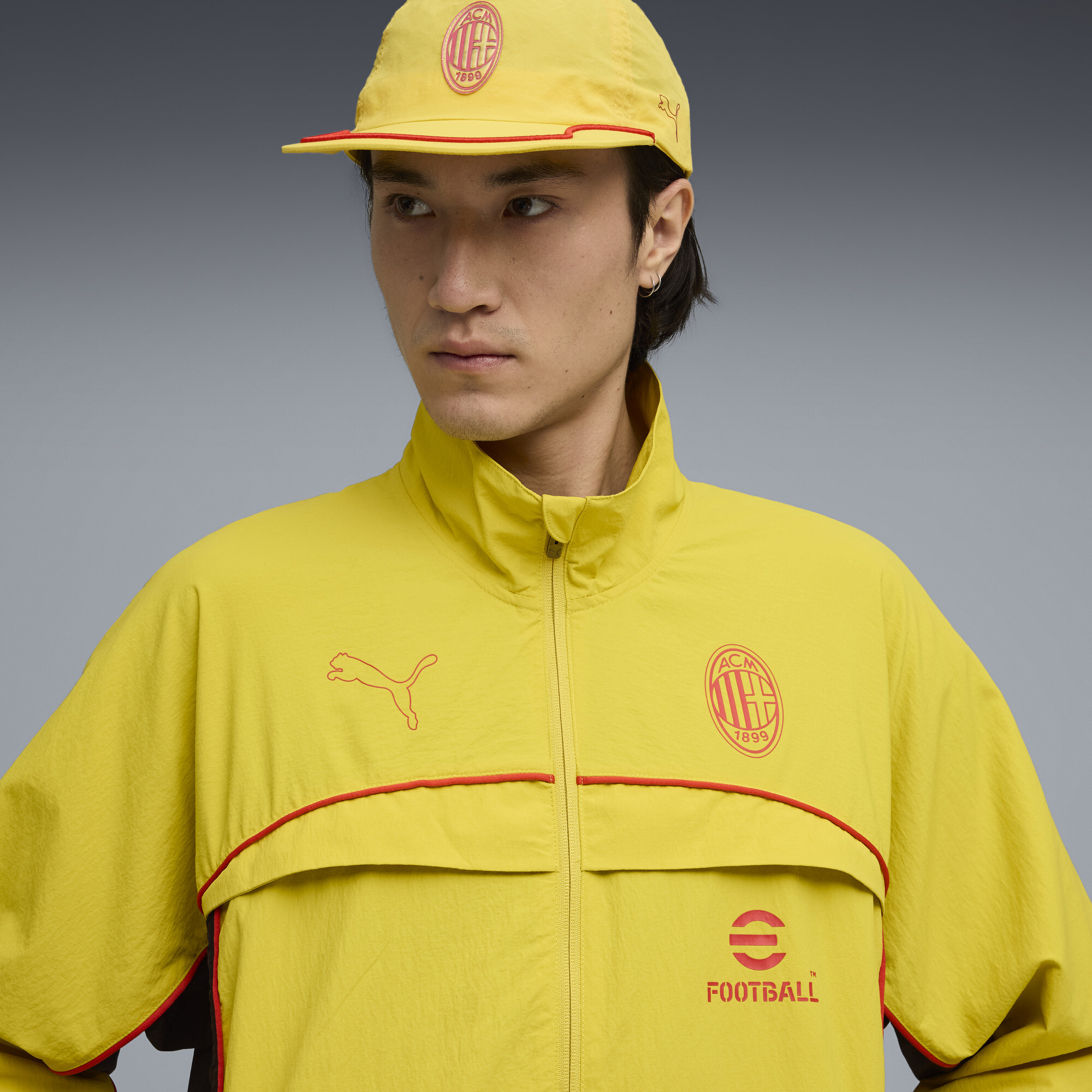 PUMA AC Milan FtblStatement Cellerator jack voor Heren, Rood, Maat XL thumbnail 7