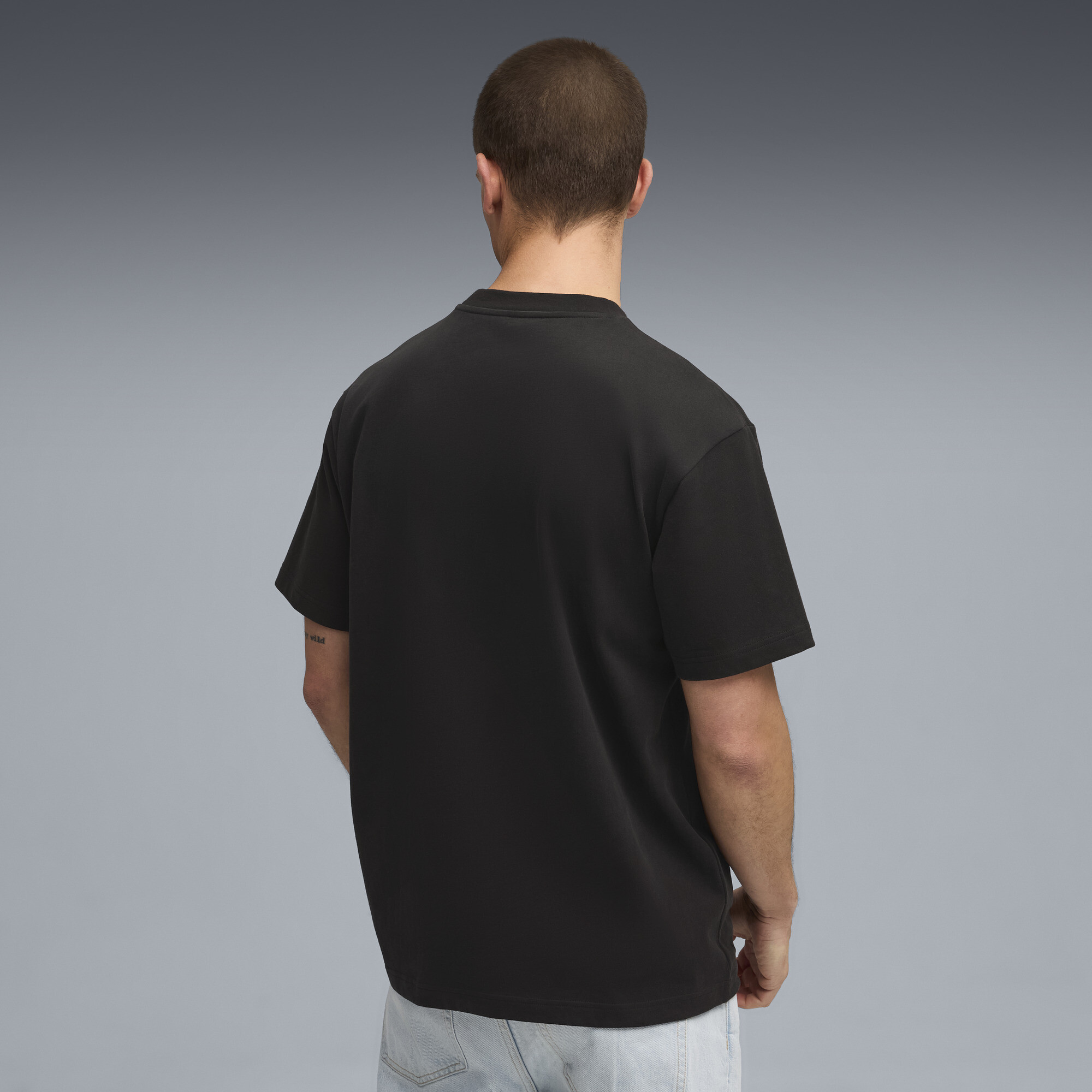 PUMA AC Milan FtblStatement Celerator uniseks T-shirt, Zwart/Rood, Maat XS thumbnail 5