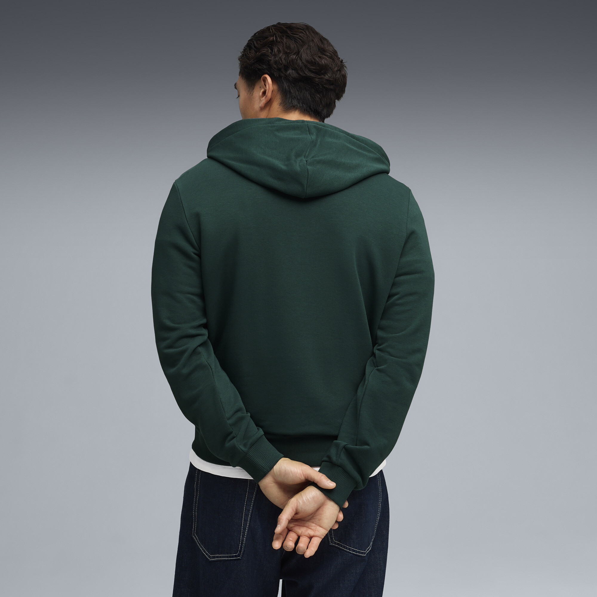 PUMA Manchester City FtblCulture hoodie voor Heren, Groen, Maat XXL thumbnail 3