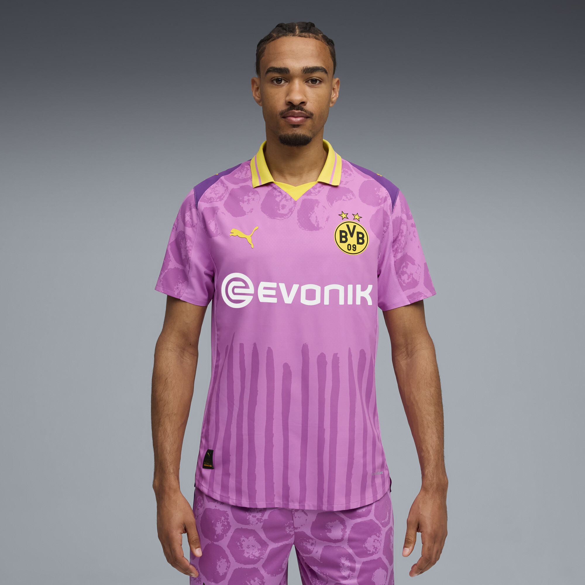 Puma Kidsuper X Borussia Dortmund Authentic Jersey Men In Pink