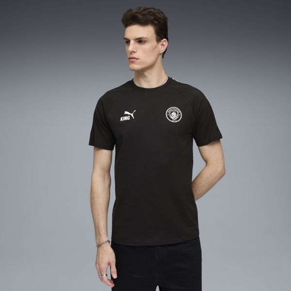 Remera Manchester City KING para hombre, PUMA Black, large-ARG