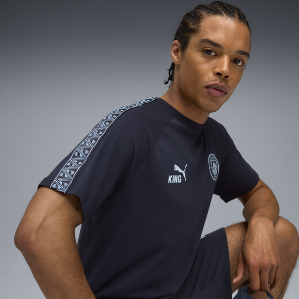 Remera Manchester City KING para hombre, Deep Navy-Team Light Blue, large-ARG