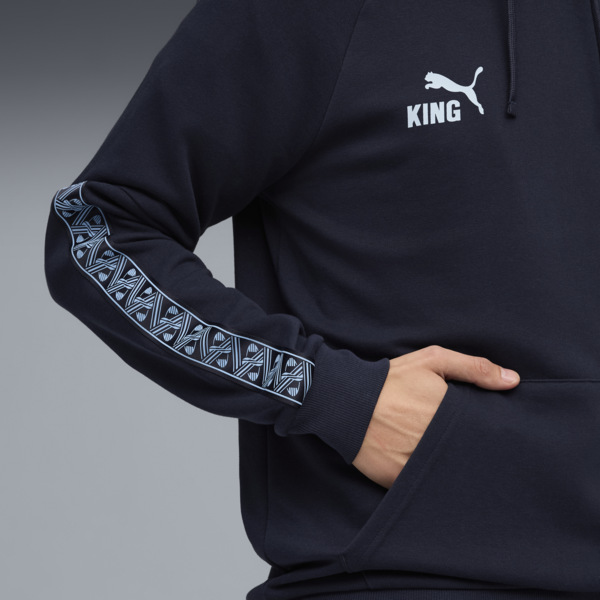 Buzo con capucha Manchester City KING para hombre, Deep Navy-Team Light Blue, large-ARG