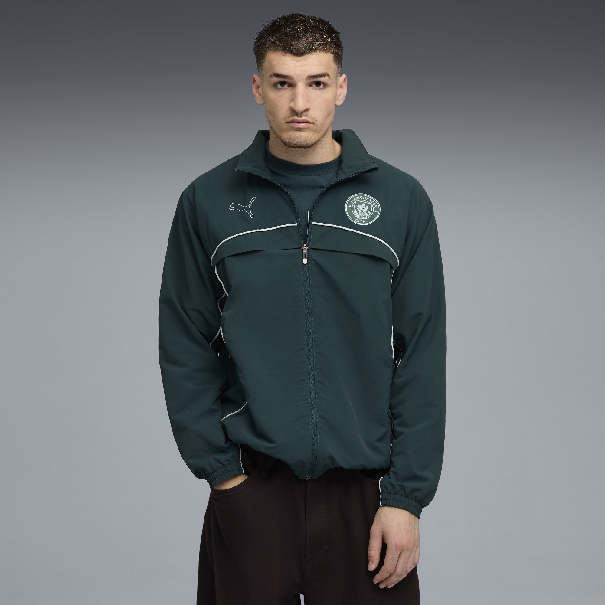 ナイロンジャケット 希少　UMBRO x MANCHESTER CITY