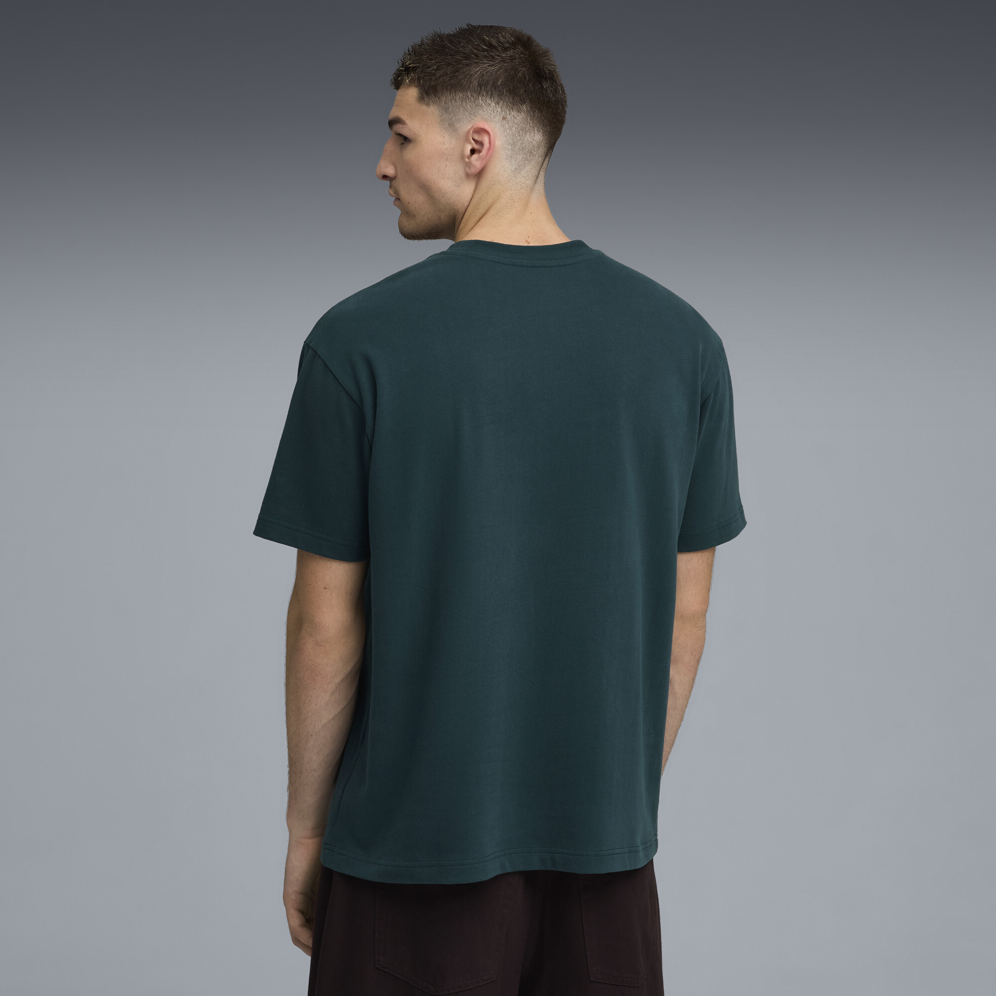 PUMA Manchester City FtblStatement Cellerator uniseks T-shirt, Groen, Maat S thumbnail 5