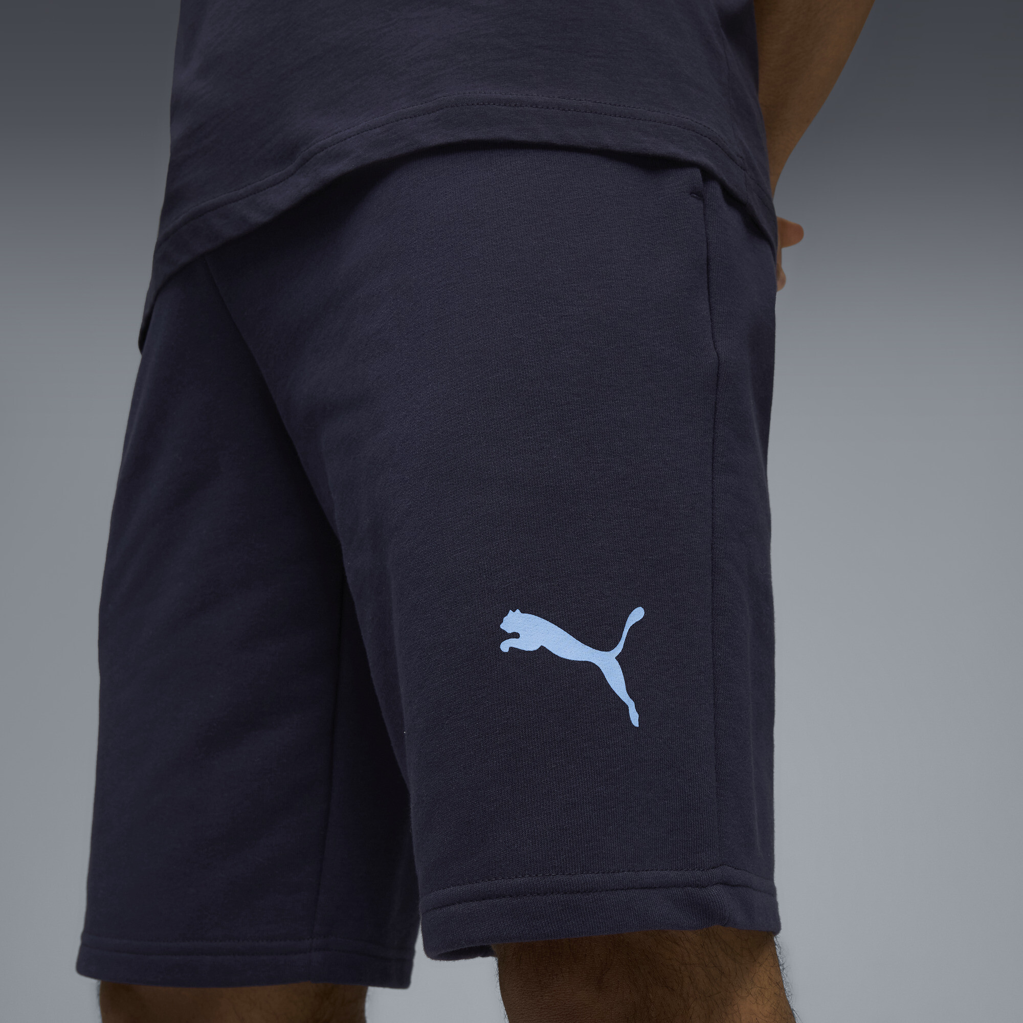 PUMA Manchester City FtblEssentials short voor Heren, Blauw, Maat L thumbnail 2