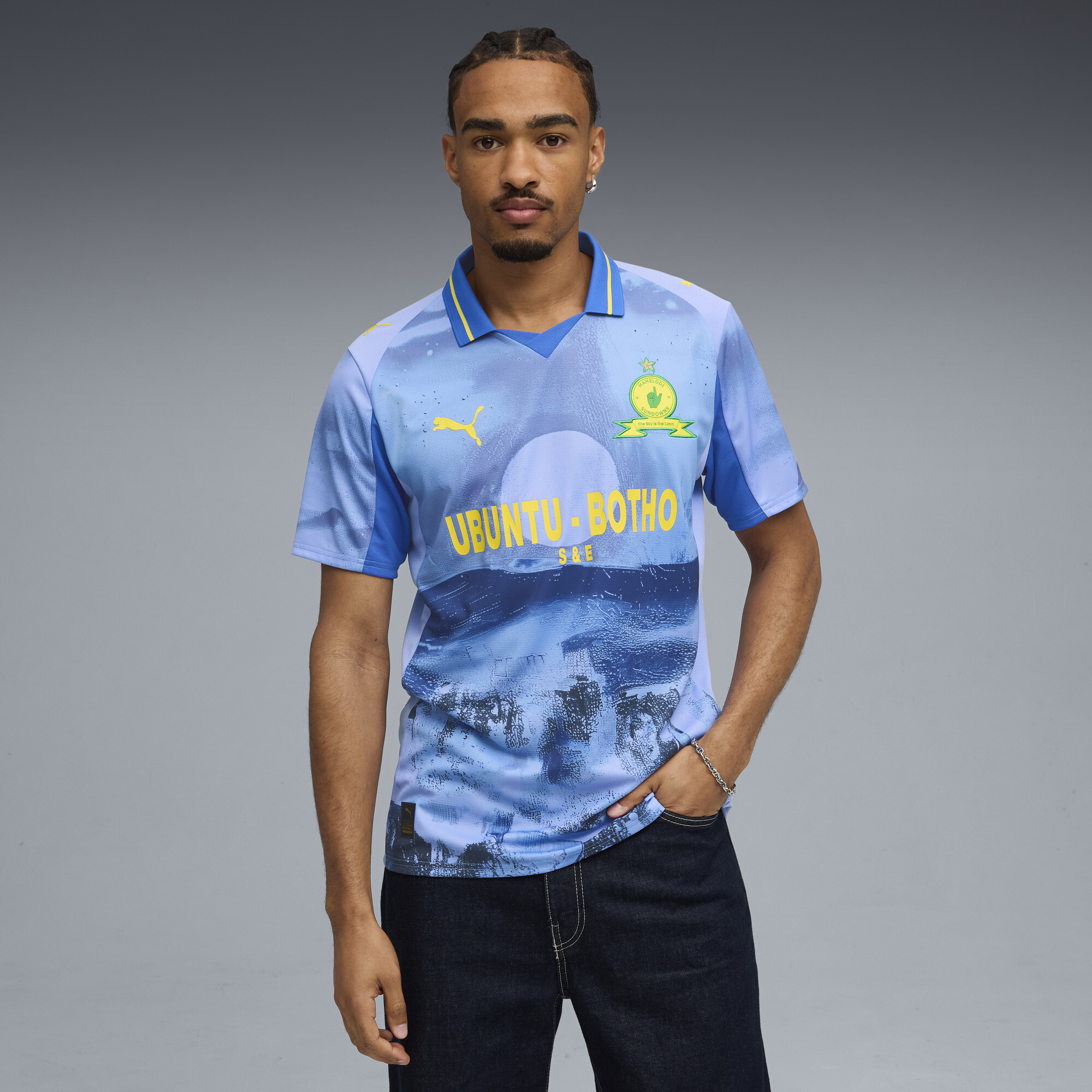 Puma Kidsuper X Mamelodi Sundowns Jersey Men In Blue